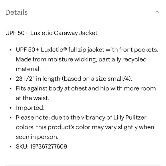 Lilly Pulitzer Luxletic Jacket in Take Meowt print- NWOT - Picture 6 of 6